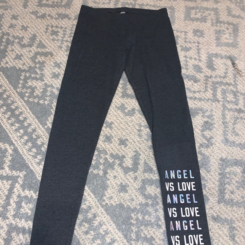 dark grey victoria secret leggings